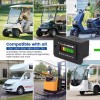 Unbranded BM210 Waterproof LED Battery Gauge for Golf Carts Acid