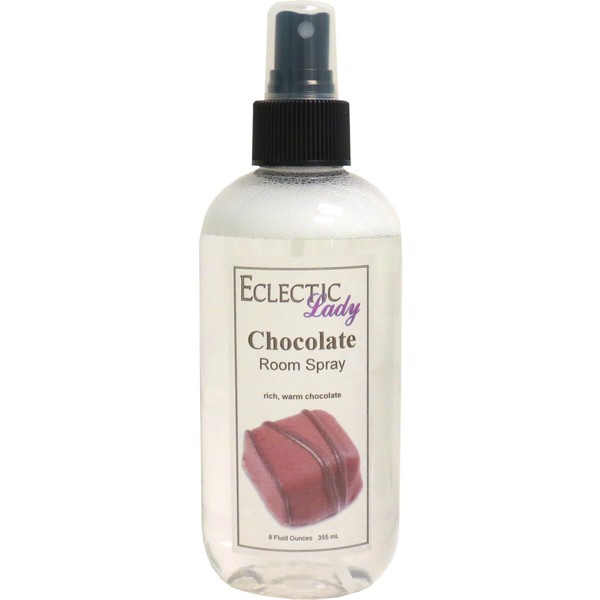 Chocolate Room Spray, 8 Ounces, Fragrant Aromatic Room Mist