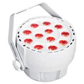 Rockville RockPAR TRI LED RGB Compact Par Can Pro DJ DMX Wash Light+Remote White