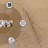 6 Pack Burlap Table Runners 12x72 Inch - Natural Jute