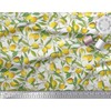 Soimoi Cotton Canvas Fabric Leaves,Floral & Lemon Vegetable Fabric Prints