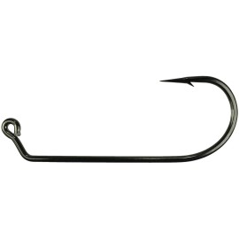 Mustad 32824NP-BN 60 Degree Extra Heavy Wire Flipping Jig Hooks - Pack of 25 - 1/0 -  Pack Of 25