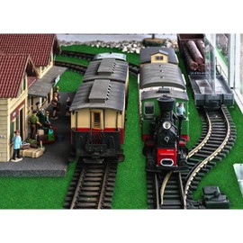 Artificial Model Grass Mat Trains Dark Green 100 x 250cm or 39"x 98"for Decoration Craft Scenery Model DIY CP122