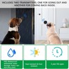 Whimsii Wireless Dog Doorbell, Ring Bell to Go Outside, IP55