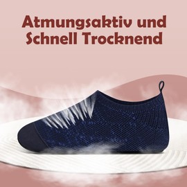 Kyopp Slippers Children's Gymnastics Shoes Boys Non-Slip Lightweight Slippers Children's Slippers Breathable Soft Slippers, darkblue