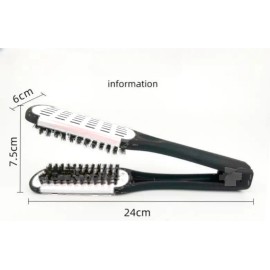 Cepillo Alisador Anti-frizz Profesional Pelo Liso Rápido