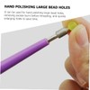 LALAFINA 5pcs Beading Tools Set Diamond File Bead Reamer Kit