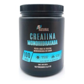 Creatina Monohidratada 100% Pura Sin Sabor 500 G Snatural