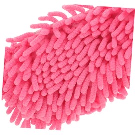 Operitacx 1 Pair of Cleaning Shoes for Floor Cleaning, Removable Mop Slippers, Floor Cleaning, Reusable Microfibre Mop Shoes for Home, Floor, Dust, Dirt Cleaning, 38-41, pink