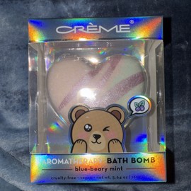 The Creme Shop Blue Beary Mint Aromatherapy Bath Bomb 5.64 oz NEW