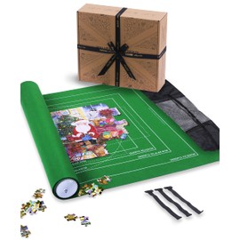 Jaques of London Jigsaw Mat | Roll Up Puzzle Mat for 3000 Piece Jigsaws | Easy to Store | Jigsaw Roll Mat for Adults Jigsaws | Quality Since 1795