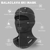 2 Pieces Balaclava Ski Mask for Men Cold Weather,Winter Thermal