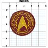 Ata-Boy Star Trek Starfleet Command Patch Patch, Iron On Patches