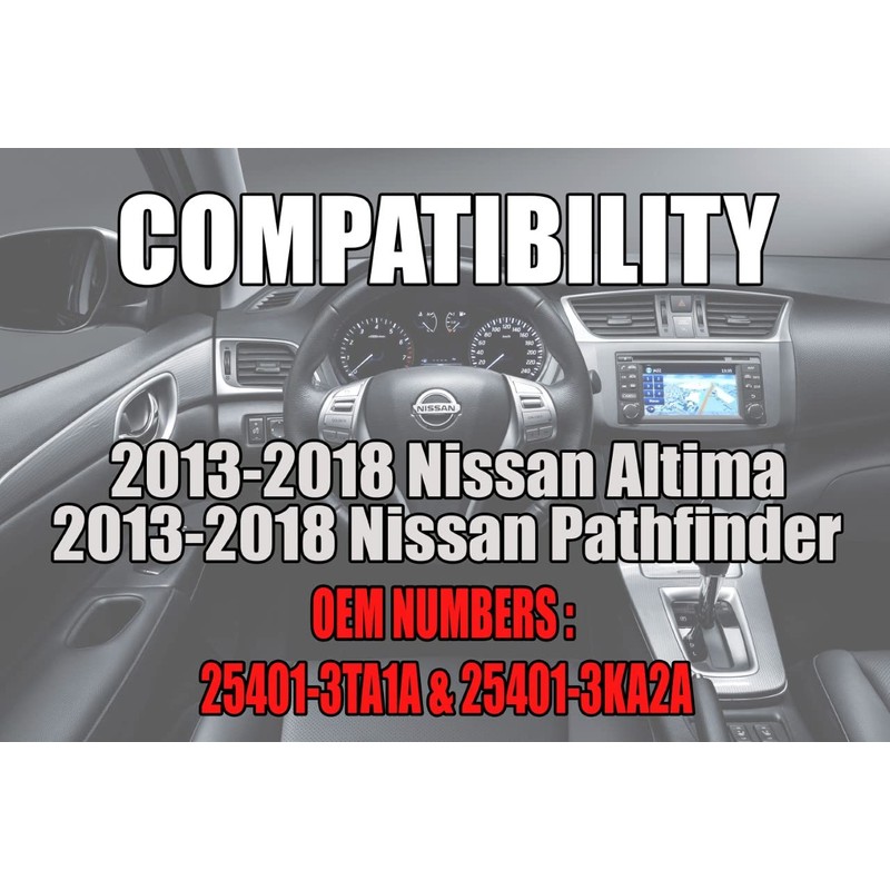 SWITCHDOCTOR Window Master Switch for 2013-2018 Nissan Altima Sedan and