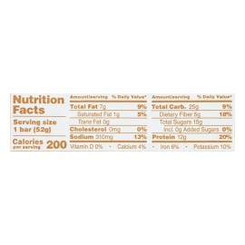 RXBAR Protein Bar 12g Protein Peanut Butter - 1.83 oz (Pack of 12)