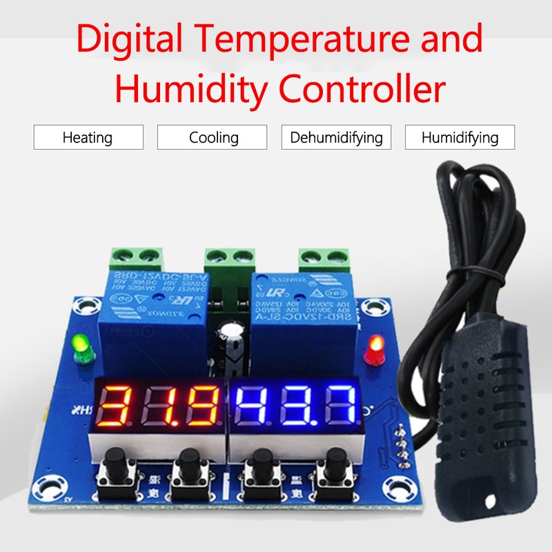 ZFX-M452 Humidity Temperature Controller Module Digital Thermostat Humidistat Controller Automatic