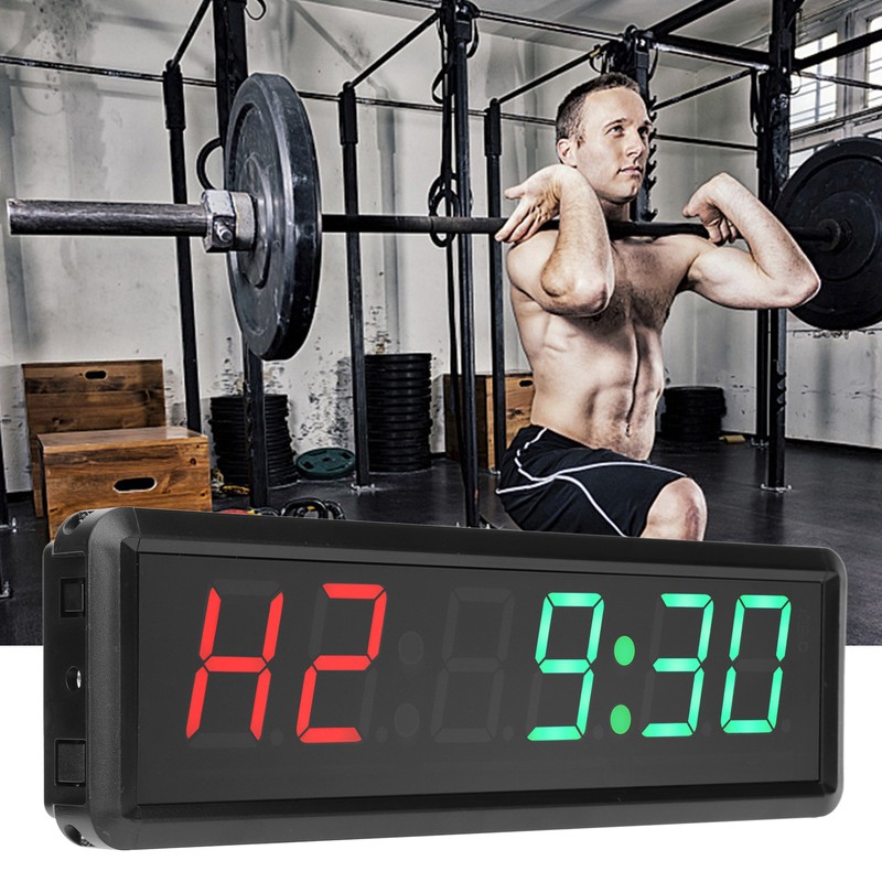 1.8in LED Digital Timer with Remote Control Countdown Interval Clock
