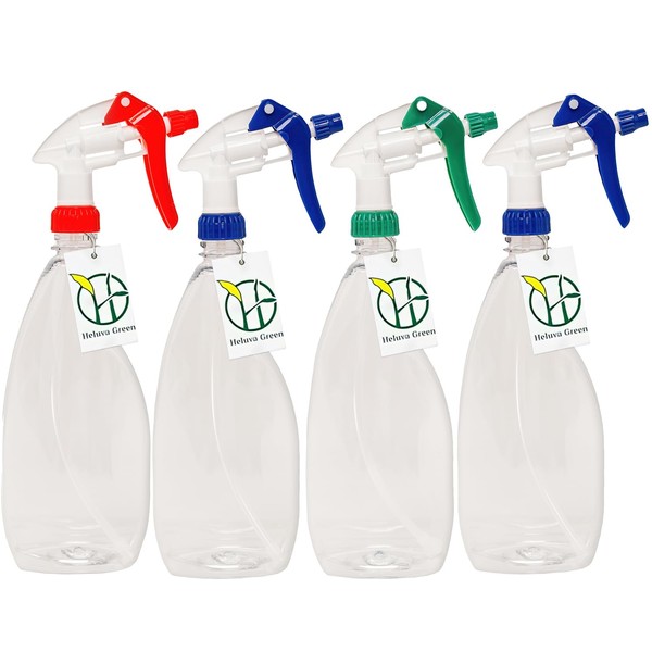 Heluva Green Heluva Green Heavy Duty 24oz Plastic Spray Bottles