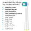 KHBD Replacement Heads Compatible with Oral B Braun Toothbrushes Electric-