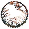 Hosoncovy Iron Art Wall Decoration Metal Wall Art Decor Garden