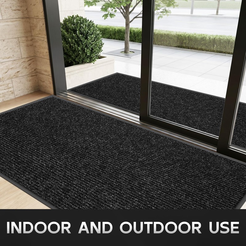 Cybstrax Heavy Duty Commercial Floor Mat 3'x10', Extra Large Waterproof
