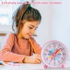 Kipida Children's Digital Alarm Clock, Alarm Clock without Ticking, Learning
