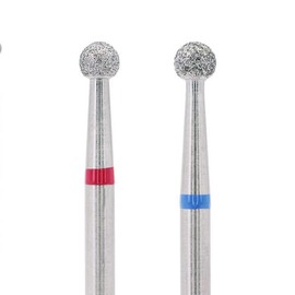 Diamond Nail Drill Bit - Ball Shape - Grit: Coarse 3.3mm