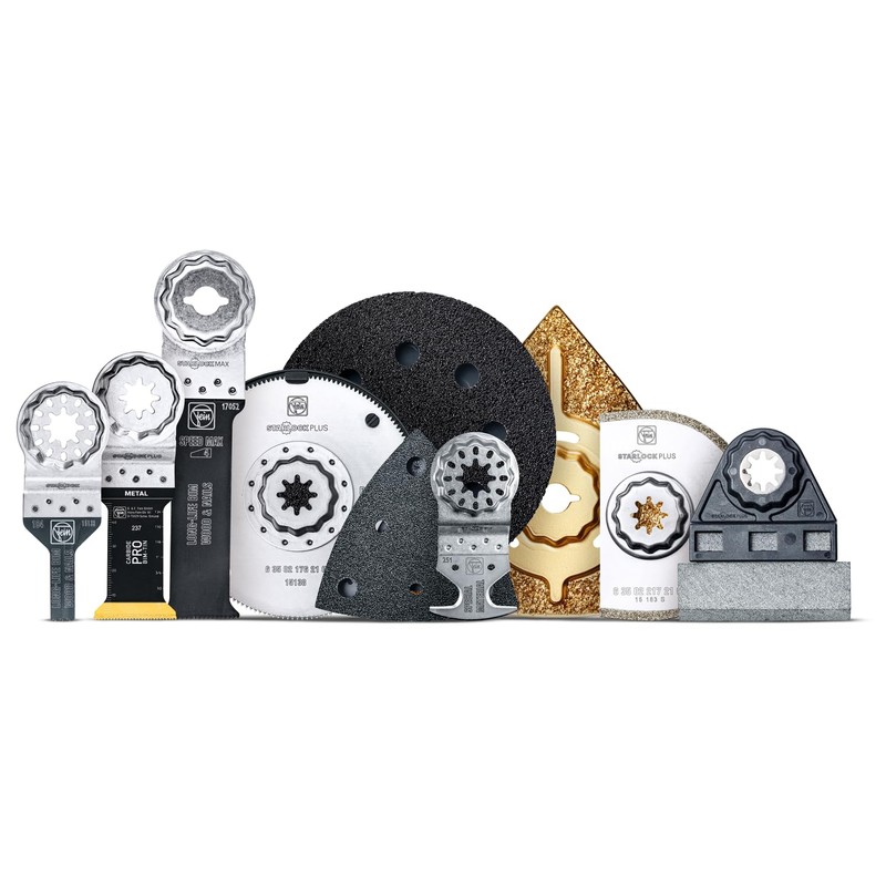 Fein 63502157240 Fine Toothed Bi-Metal Blade 10pack, Colour Coded