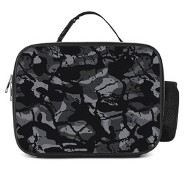 WLRUEZN Camo Lunch Box for Boys Girls Adults,Camouflage Lunch Bag for School Office Work Picnic Camping,Reusable Portable Camouflage Lunchbox for Student Kids