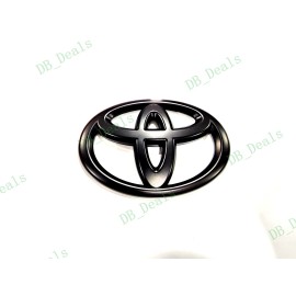 TOYOTA Overlay Matte Blackout Overlay Front Grille Emblem Badge 2022+ Tundra Sequoia