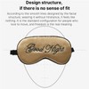 WIZBIOTECH Sleep Mask, 100% Real Natural Good Night Eye Mask