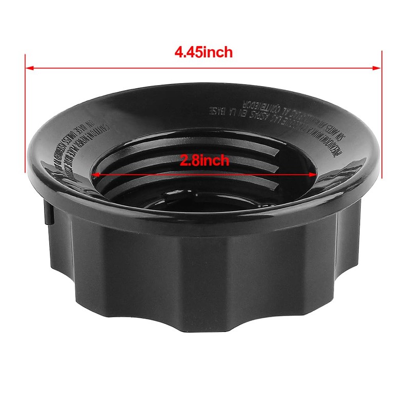 Replacement Parts 6-cups Glass Jar with Blade and Collar,Compatible with