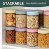 Xyptorix 4 Pack 16 oz Overnight Oats Containers with Lids,