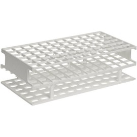 Nalgene 5972-0013 Acetal Plastic Unwire Test Tube Half Rack for 13mm Test Tubes, White