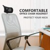 Operitacx Office Chair Headrest Attachment, Adjustable headrest for office chair,