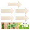 Wooden Sign Arrow Sign Sign 27 x 13 cm Pack
