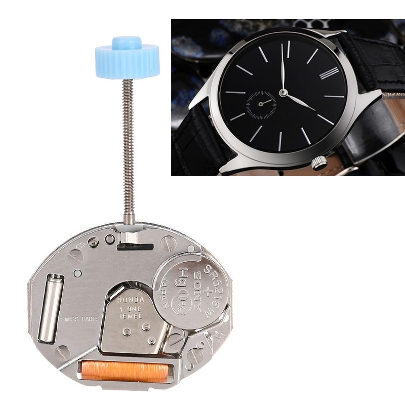751 Two Hands Quartz Movement with Battery Watch Repair Accessory