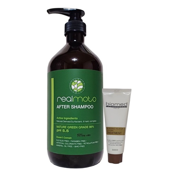 (Genuine) Real Moto After Shampoo Mildly Acidic pH 5.5 1000ml