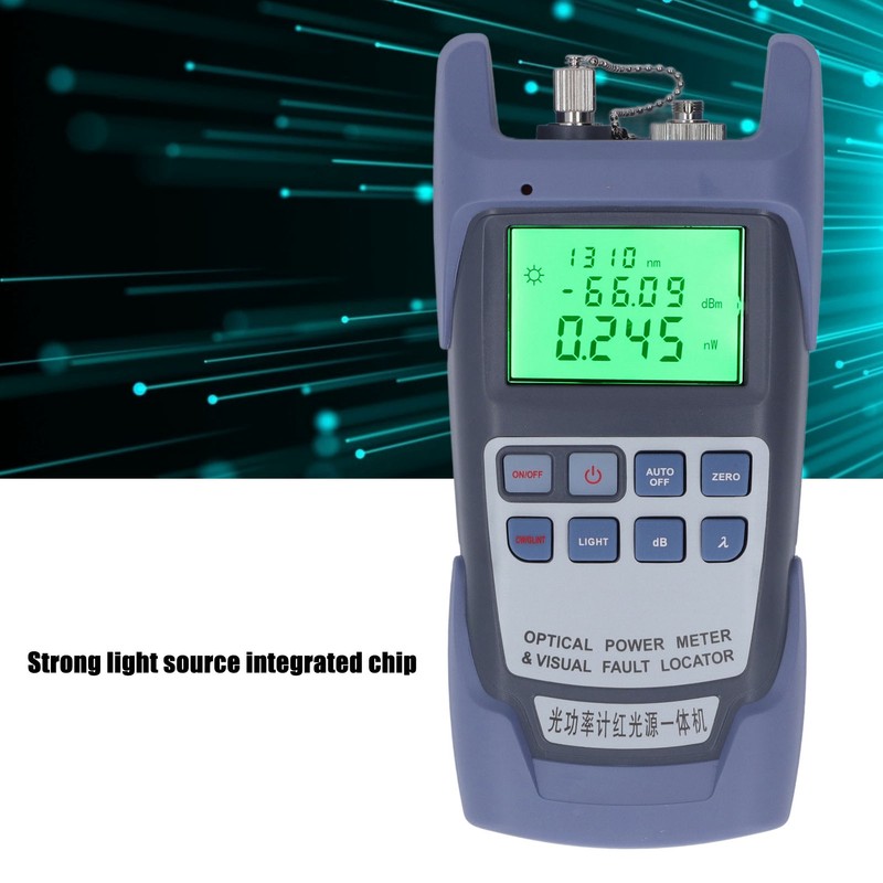 Fiber Optic Cable Tester Integrated High Accuracy 7 Wavelengths Anti