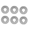 10Pcs Welder Wire Feed Roller 1.0‑1.2mm Groove Feeding Guide Wheel