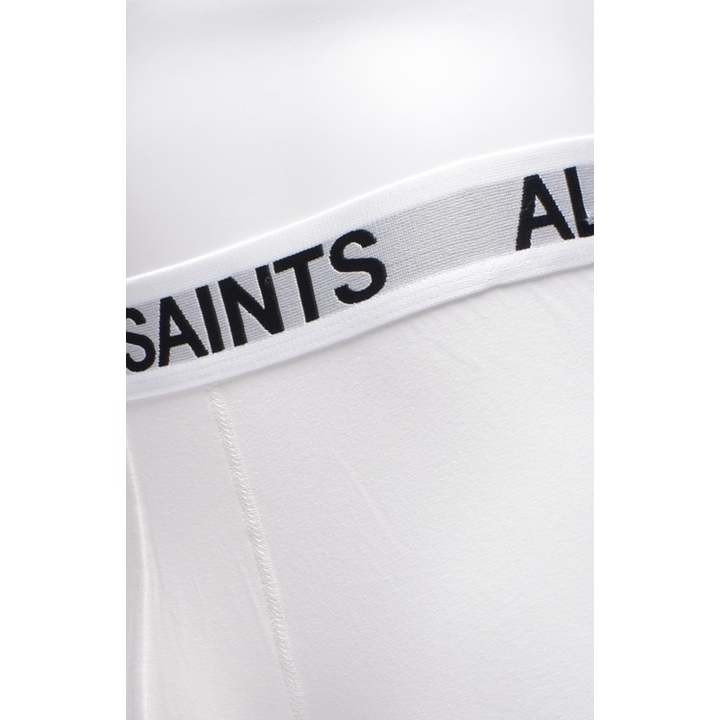 AllSaints Men's Standard 3pk Organic Cotton Boxer Brief (Contour Pouch),