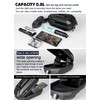GORIX Bike Saddle Bag Rear Hard Shell Durable Waterproof Cycling
