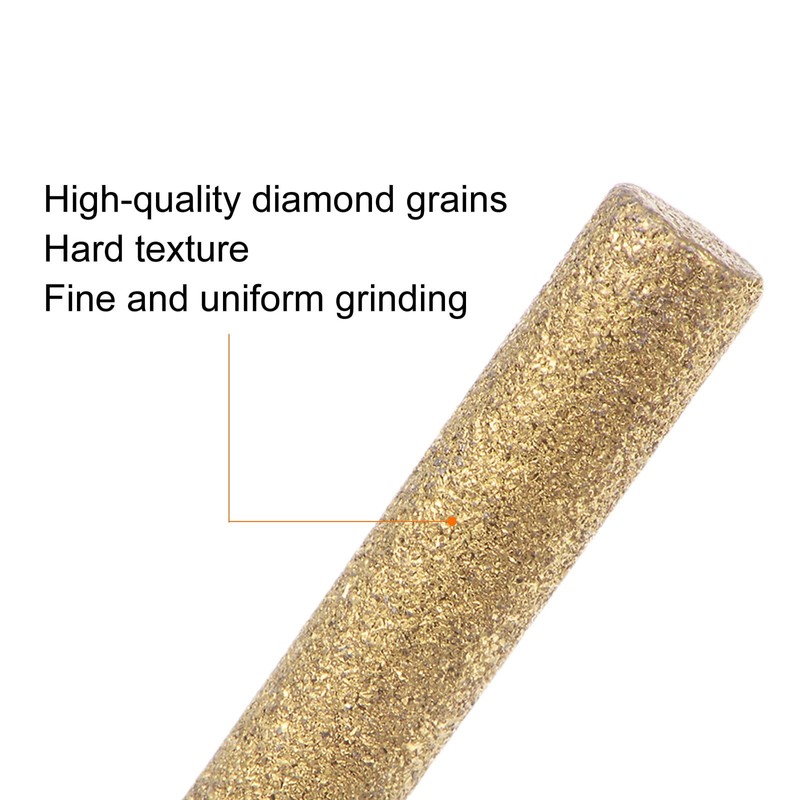 HARFINGTON 36pcs Diamond Chainsaw Sharpener Bits 5/32" 3/16" 7/32" Cylinder