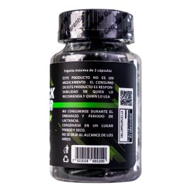 Detox Espirulina Con Carbón 60 Cápsulas