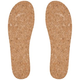 Cork Insoles for Hey Dude Men's Wally Shoes Replacement, Footwear Inserts Comfortable & Light-Weight(US Size:M15 / EU Size:48)