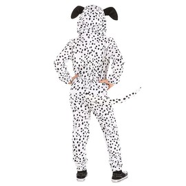 AGCOAH Dog Man Costume for Kids Dog Onesie for Kids Jumpsuit Costume Kids Animal Costumes Dog Costume (Spotted Dog-L-8-10Y