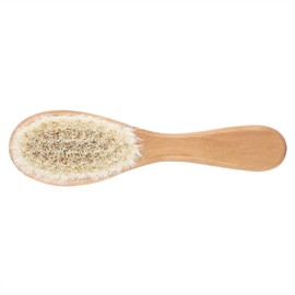 Cepillo de Peine para bebé, Peine de Pelo de Cabra, Cepillo de Masaje de Peine de Aseo, Bebés para Masaje de Cabello de bebé en Casa