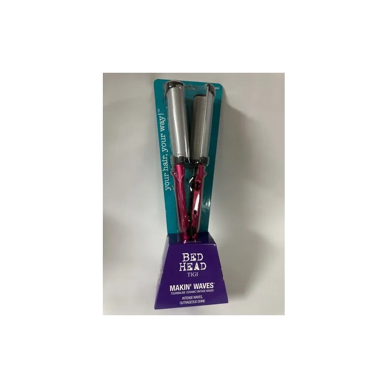 Waflera Onduladora Bed Head Tigi Rojo Con Control De Temperatura