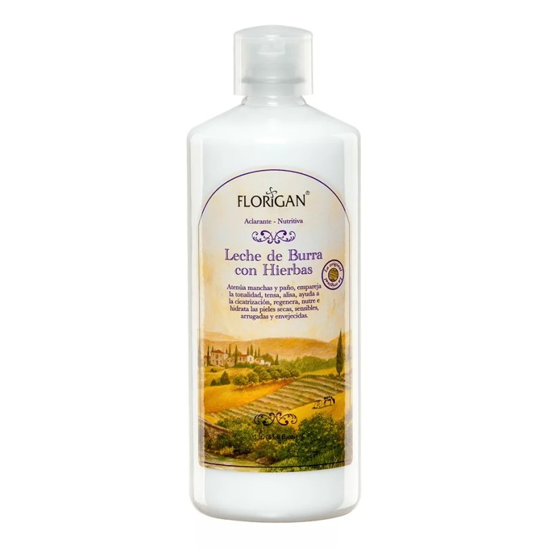 Florigan Crema Leche De Burra + Ginseng Aclarante Nutre Florigan