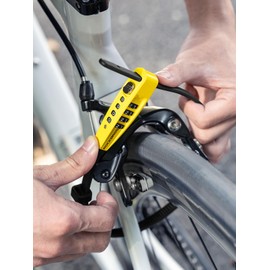 ROCKBROS Zip Tie Bike Lock Lightweight Adjustable Bike Combination for Bike Helmets Luggage Refrigerators Doors Skateboards Combo Bike Lock